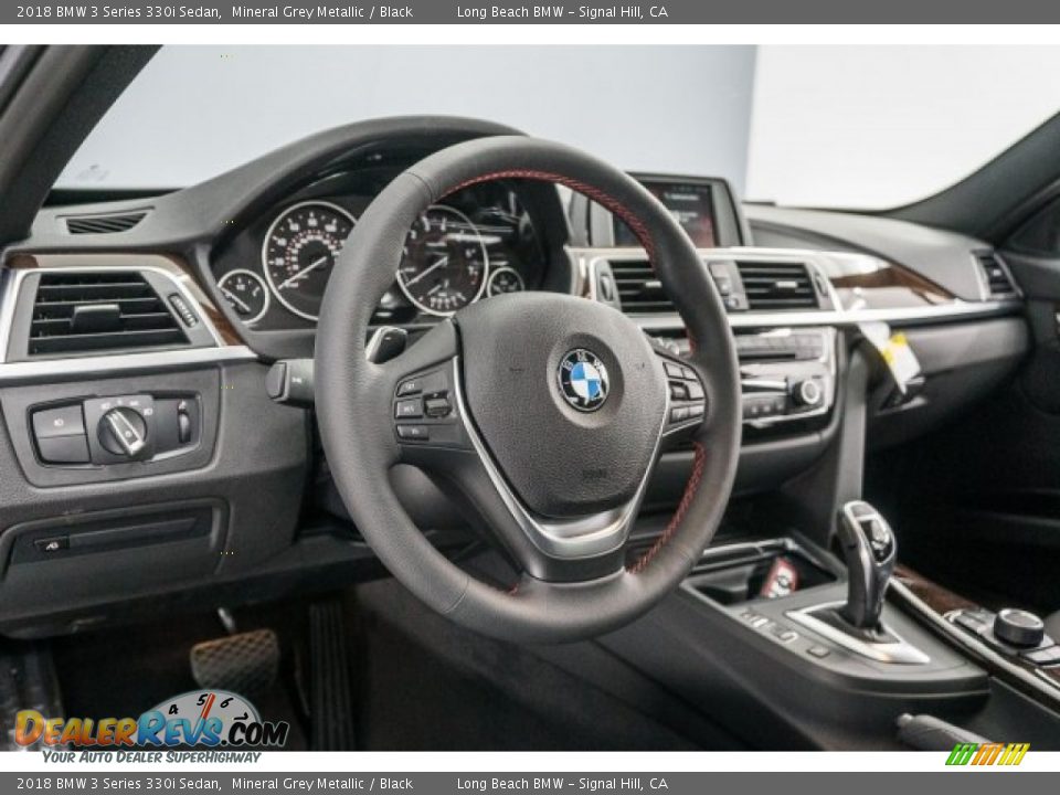 Dashboard of 2018 BMW 3 Series 330i Sedan Photo #1