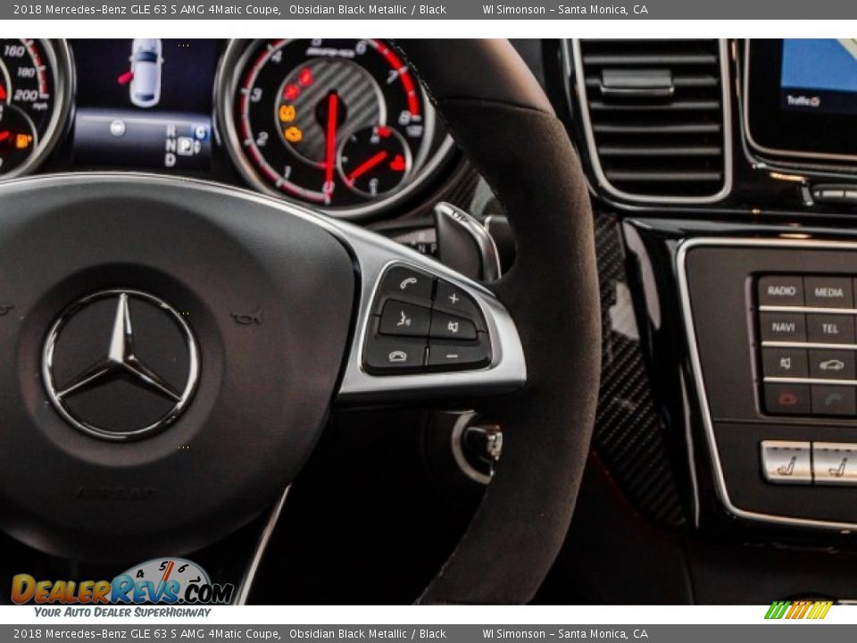 Controls of 2018 Mercedes-Benz GLE 63 S AMG 4Matic Coupe Photo #24