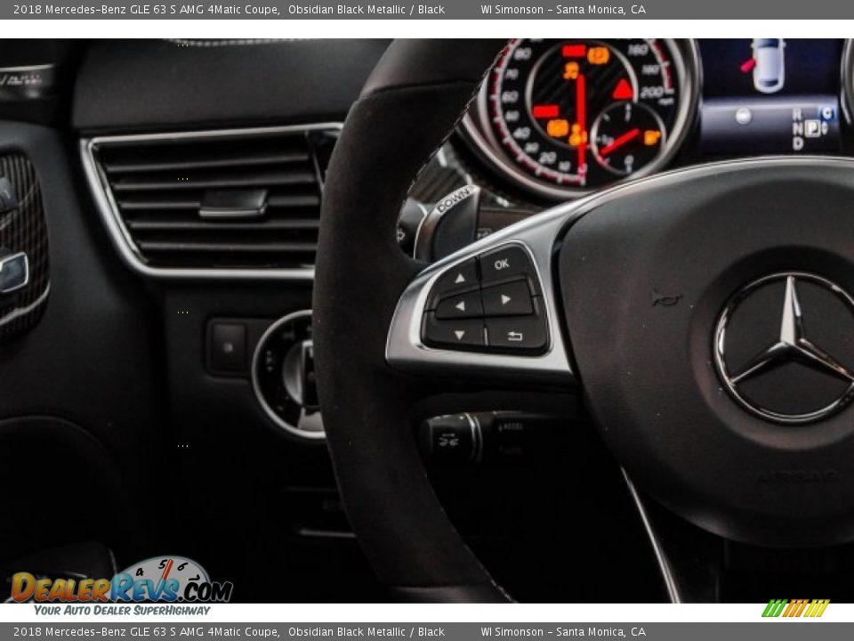Controls of 2018 Mercedes-Benz GLE 63 S AMG 4Matic Coupe Photo #25