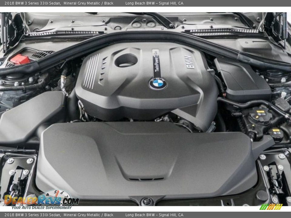 2018 BMW 3 Series 330i Sedan 2.0 Liter DI TwinPower Turbocharged DOHC 16-Valve VVT 4 Cylinder Engine Photo #7