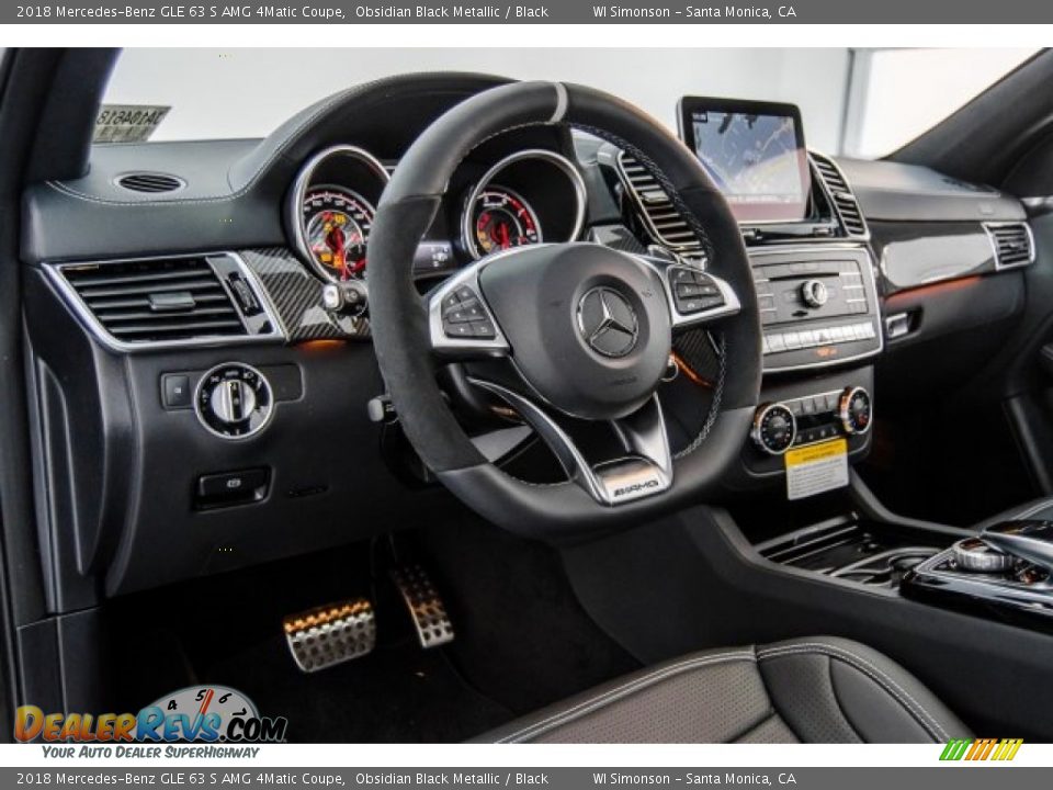 Dashboard of 2018 Mercedes-Benz GLE 63 S AMG 4Matic Coupe Photo #31
