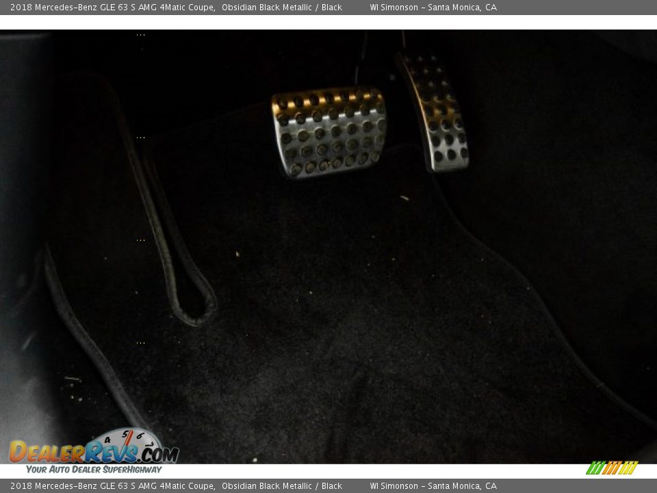 2018 Mercedes-Benz GLE 63 S AMG 4Matic Coupe Obsidian Black Metallic / Black Photo #32