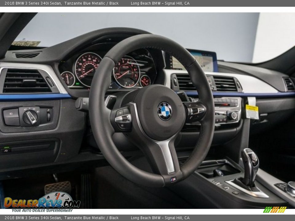 Dashboard of 2018 BMW 3 Series 340i Sedan Photo #1