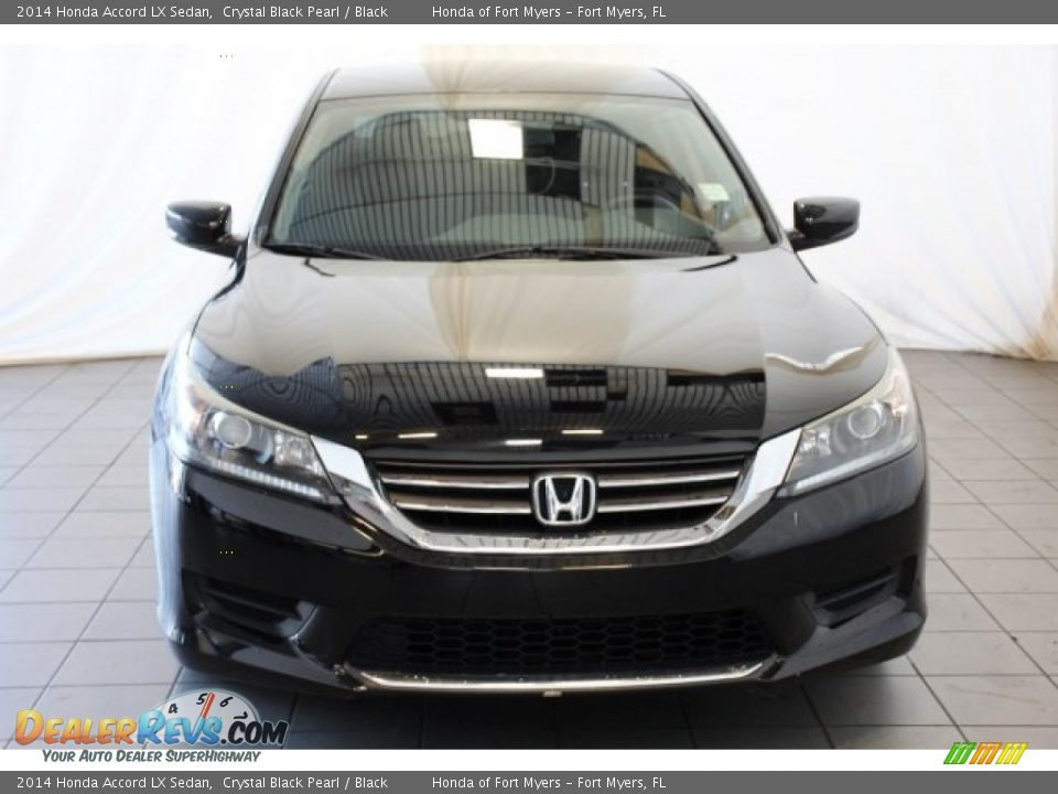 2014 Honda Accord LX Sedan Crystal Black Pearl / Black Photo #4
