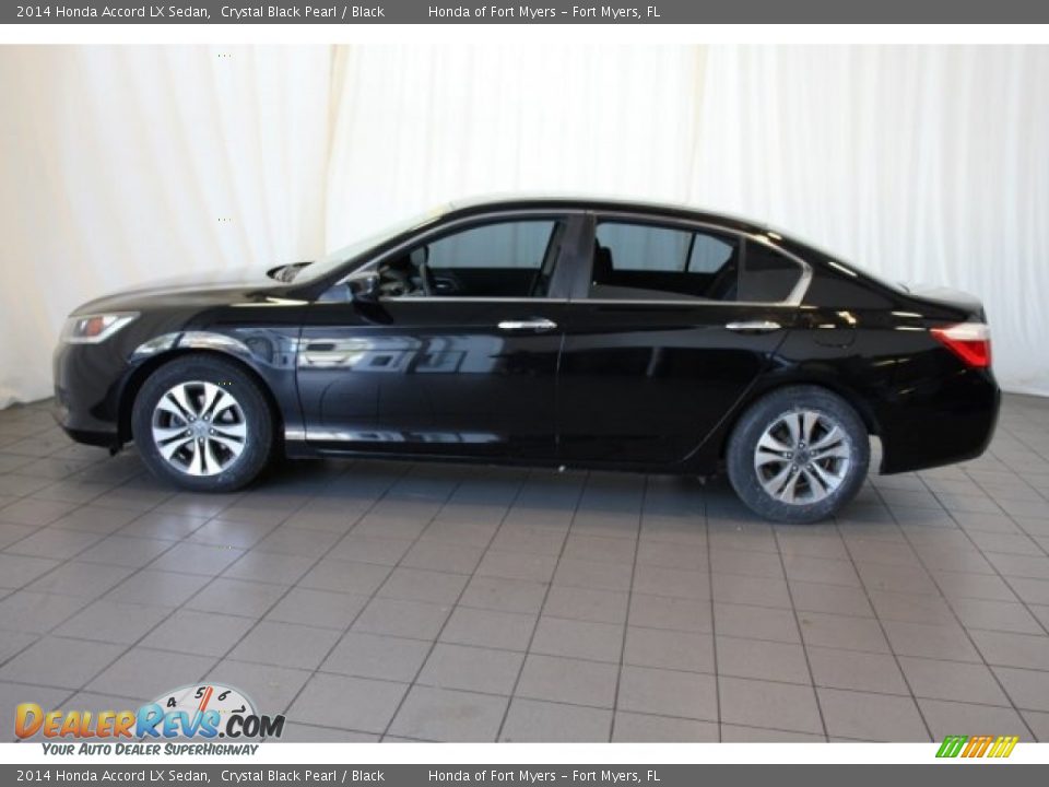 2014 Honda Accord LX Sedan Crystal Black Pearl / Black Photo #5