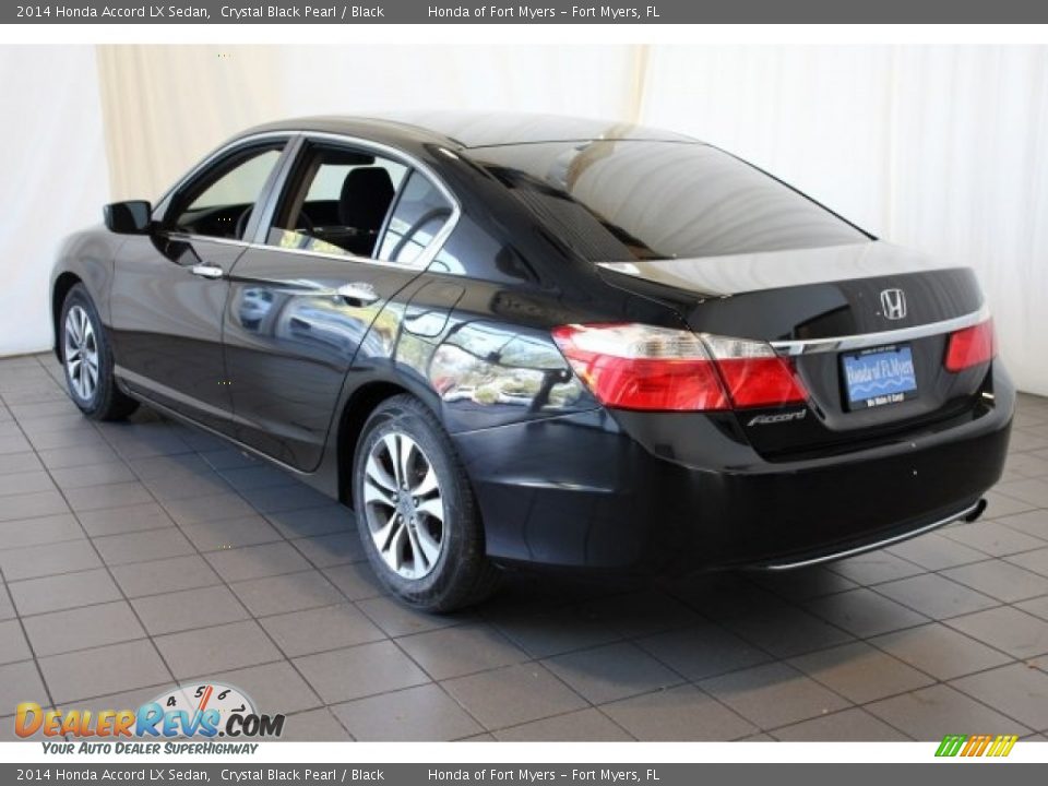 2014 Honda Accord LX Sedan Crystal Black Pearl / Black Photo #6