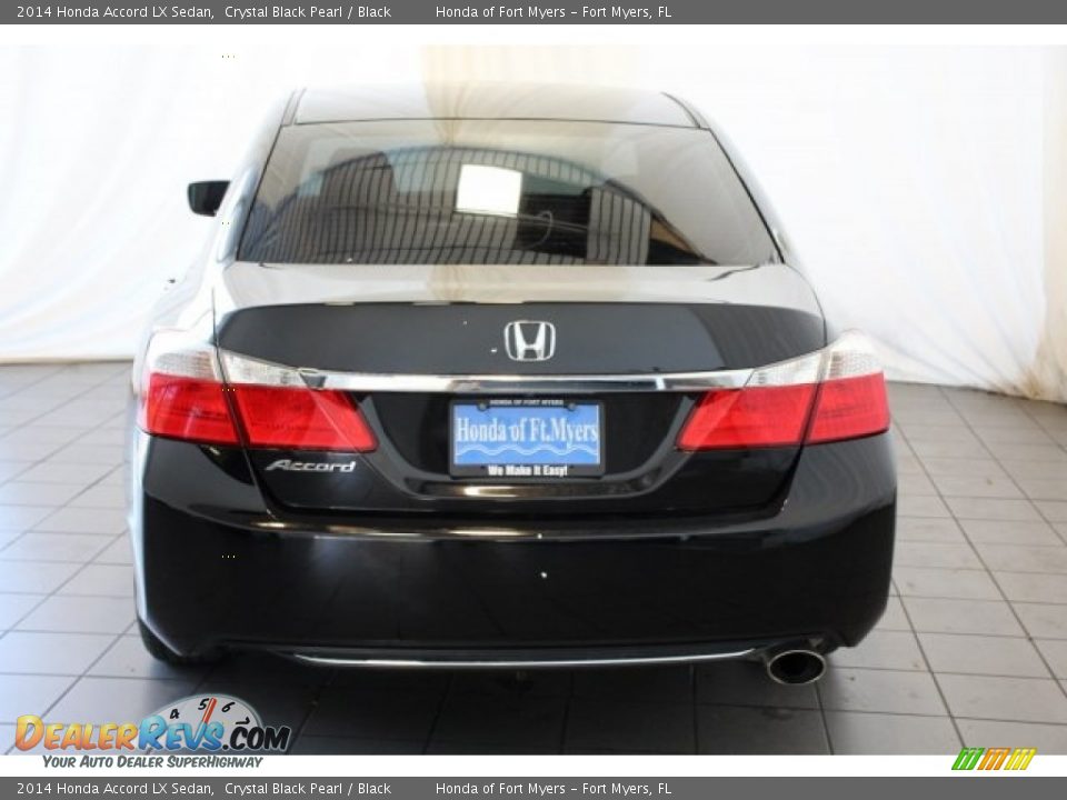 2014 Honda Accord LX Sedan Crystal Black Pearl / Black Photo #7