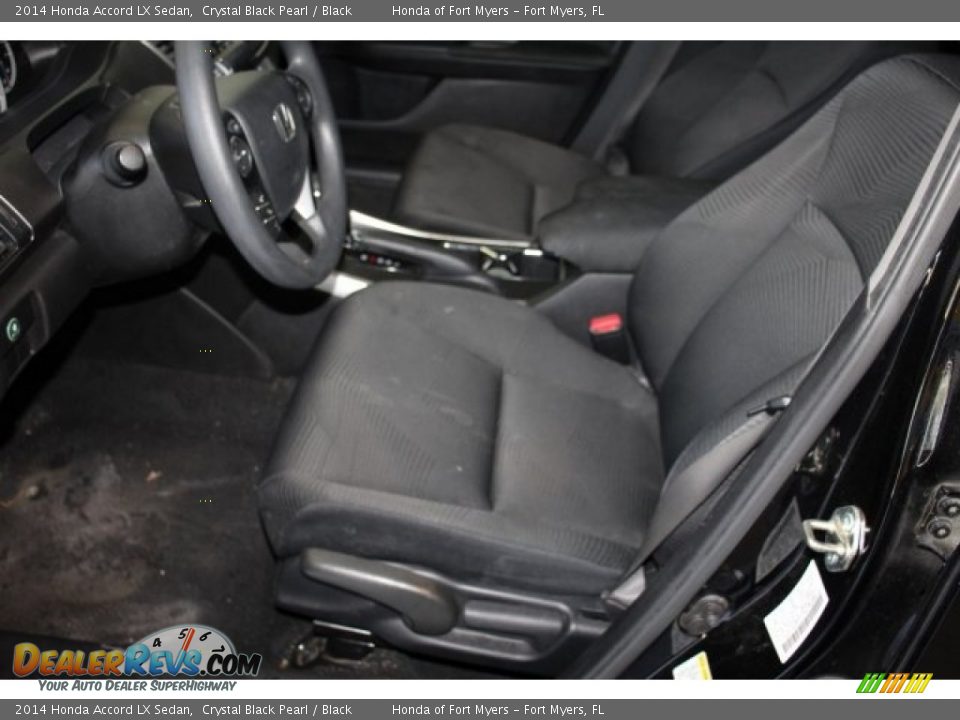 2014 Honda Accord LX Sedan Crystal Black Pearl / Black Photo #11