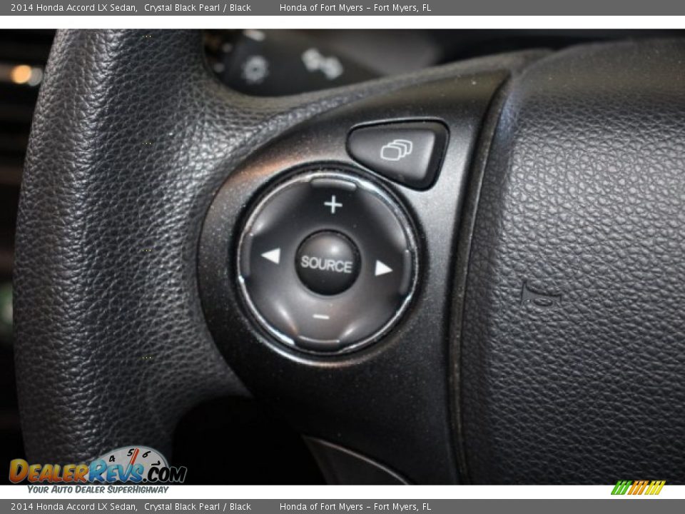 2014 Honda Accord LX Sedan Crystal Black Pearl / Black Photo #13
