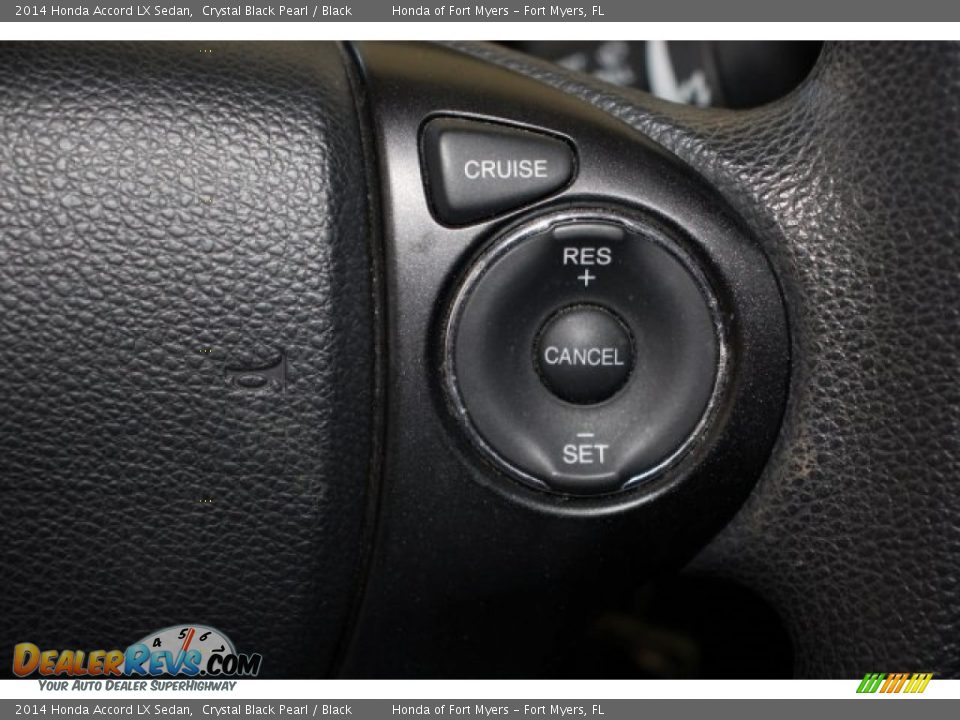 2014 Honda Accord LX Sedan Crystal Black Pearl / Black Photo #14