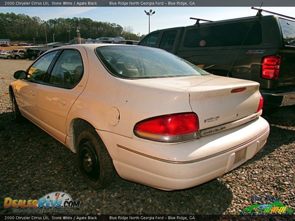 2000 Chrysler Cirrus LXi Stone White / Agate Black Photo #4