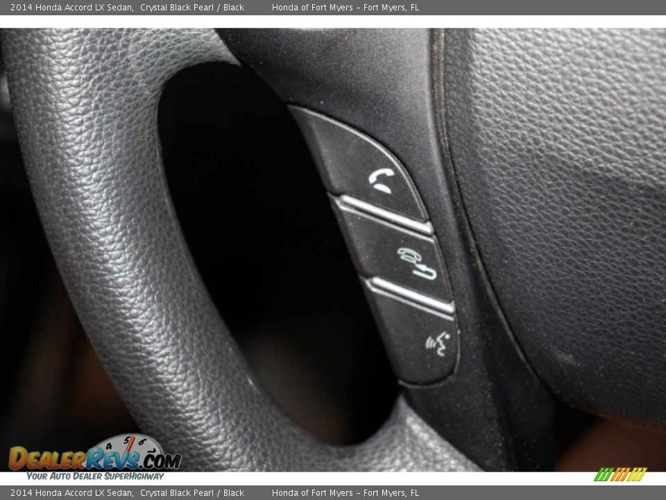 2014 Honda Accord LX Sedan Crystal Black Pearl / Black Photo #15