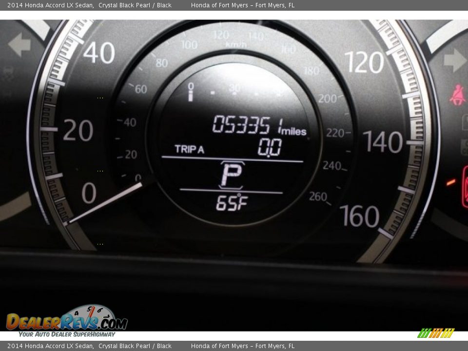 2014 Honda Accord LX Sedan Crystal Black Pearl / Black Photo #16