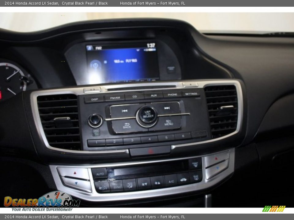2014 Honda Accord LX Sedan Crystal Black Pearl / Black Photo #17