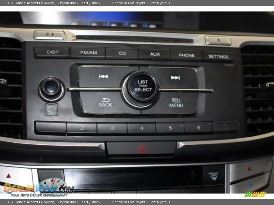 2014 Honda Accord LX Sedan Crystal Black Pearl / Black Photo #20