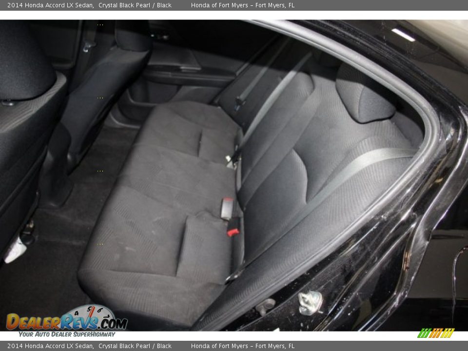 2014 Honda Accord LX Sedan Crystal Black Pearl / Black Photo #24