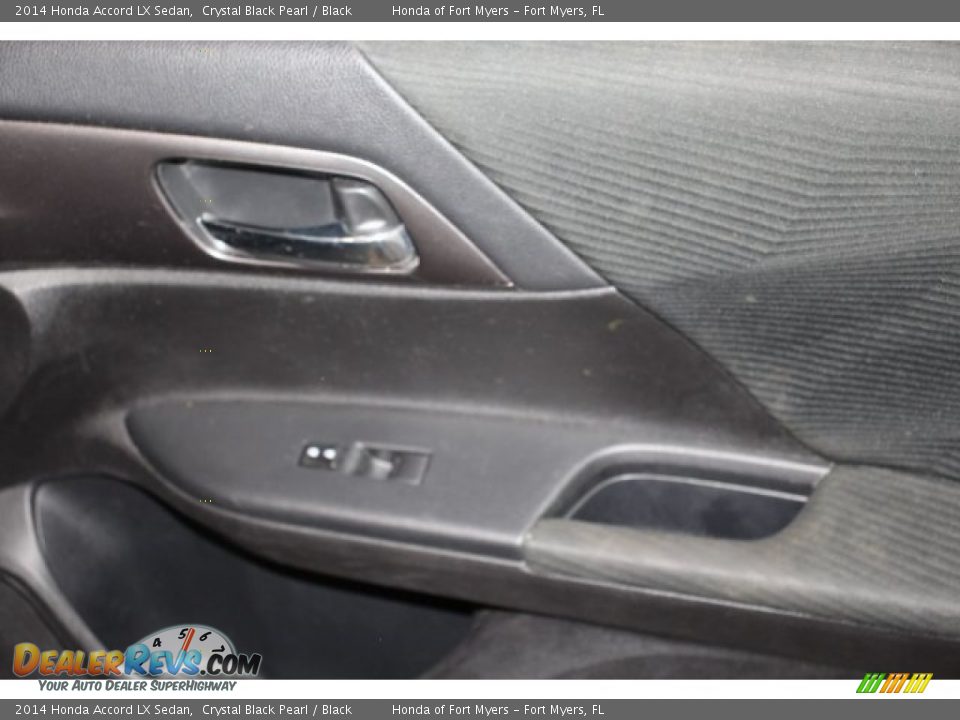 2014 Honda Accord LX Sedan Crystal Black Pearl / Black Photo #28