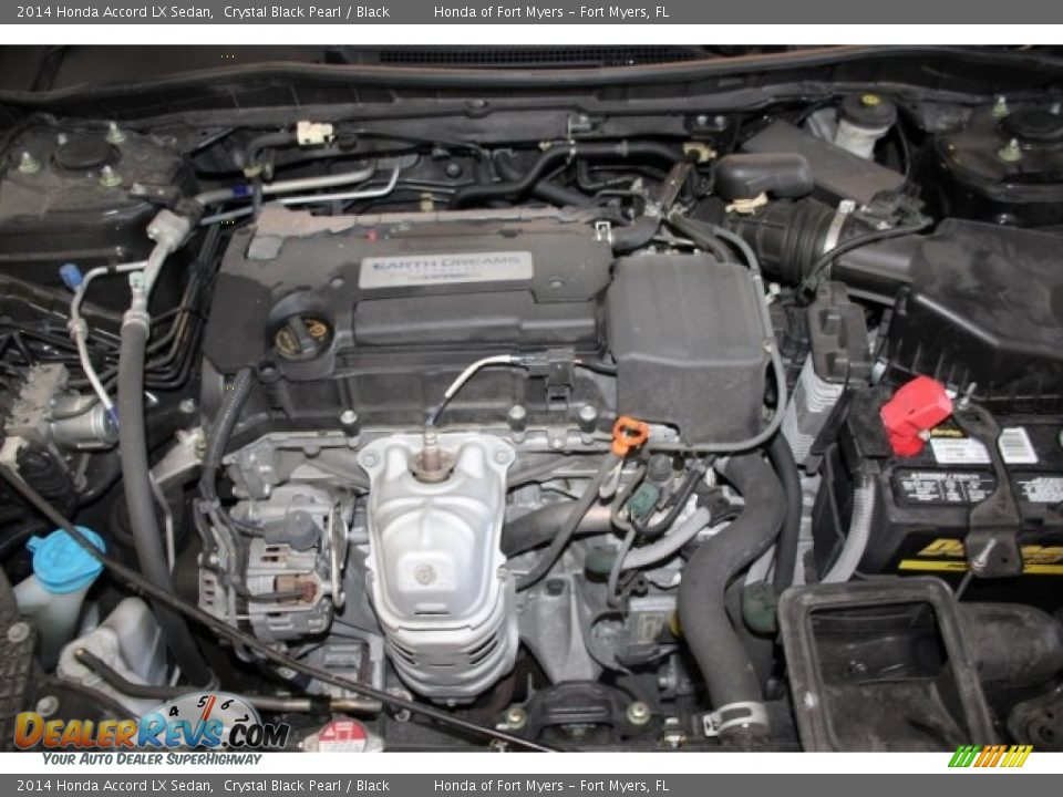 2014 Honda Accord LX Sedan Crystal Black Pearl / Black Photo #30