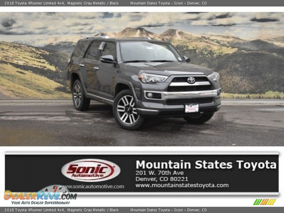 2018 Toyota 4Runner Limited 4x4 Magnetic Gray Metallic / Black Photo #1