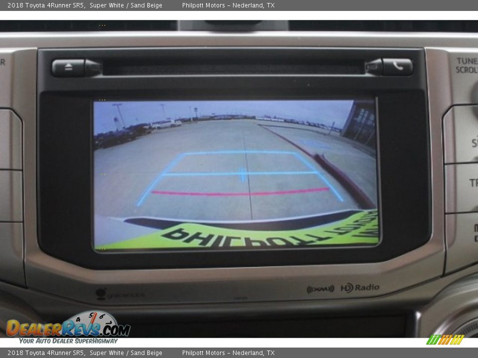 2018 Toyota 4Runner SR5 Super White / Sand Beige Photo #14