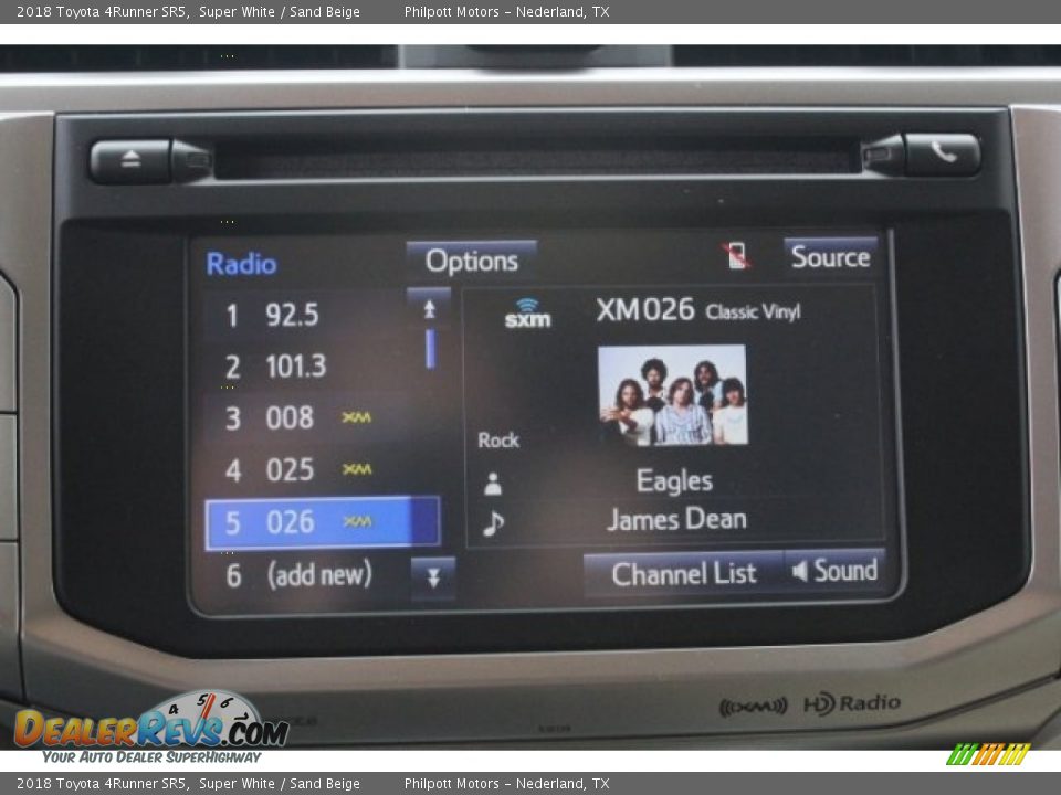 2018 Toyota 4Runner SR5 Super White / Sand Beige Photo #16