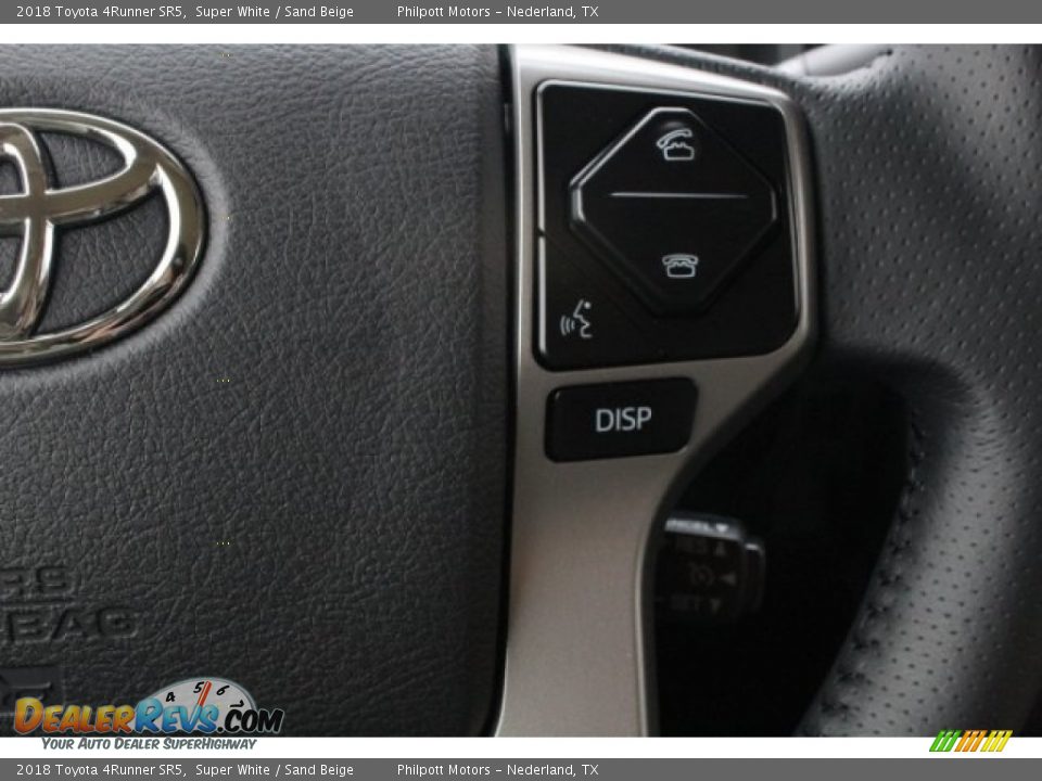 2018 Toyota 4Runner SR5 Super White / Sand Beige Photo #20