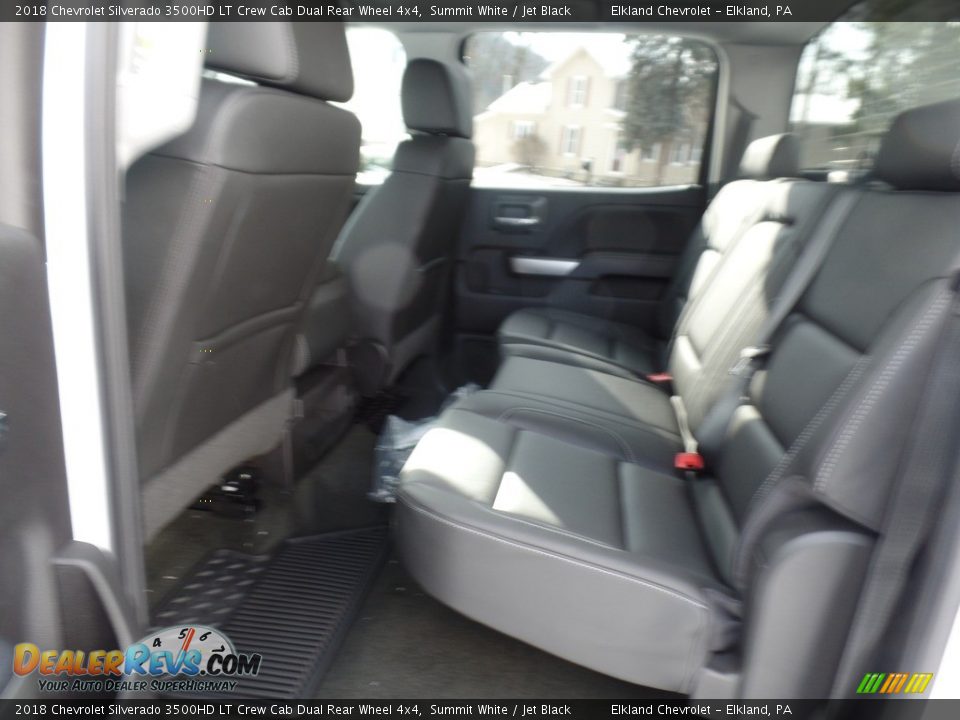 2018 Chevrolet Silverado 3500HD LT Crew Cab Dual Rear Wheel 4x4 Summit White / Jet Black Photo #18