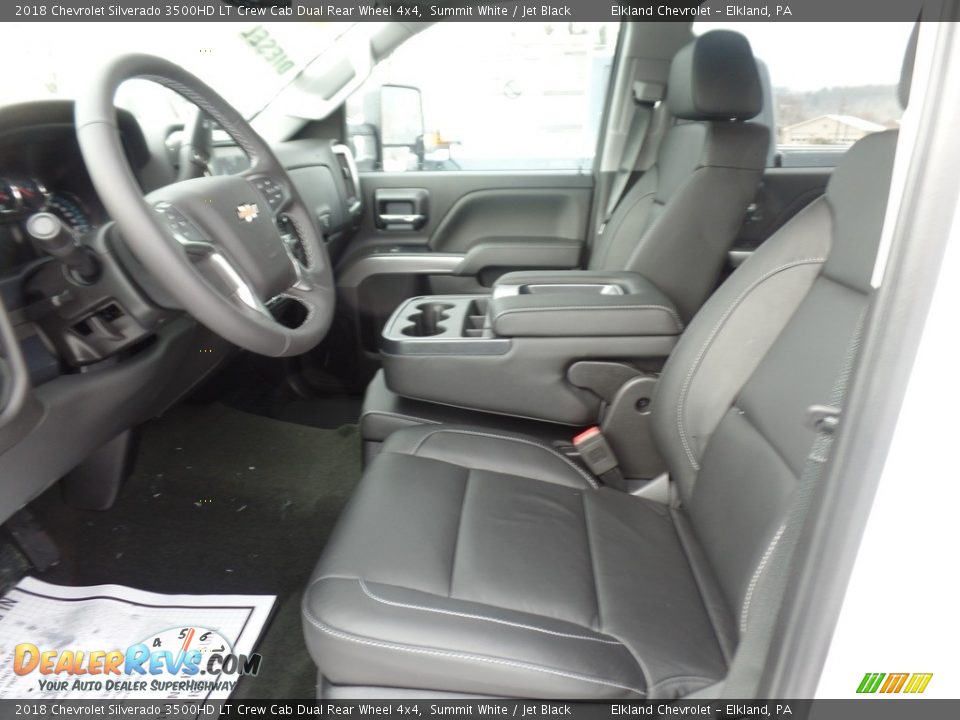 2018 Chevrolet Silverado 3500HD LT Crew Cab Dual Rear Wheel 4x4 Summit White / Jet Black Photo #20