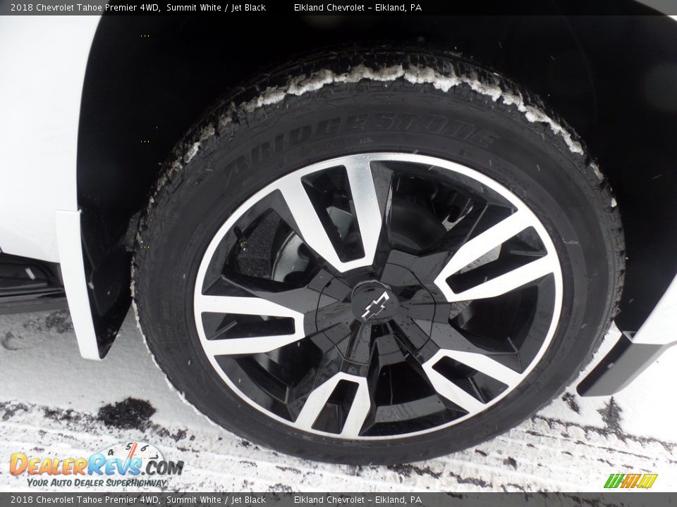 2018 Chevrolet Tahoe Premier 4WD Summit White / Jet Black Photo #10