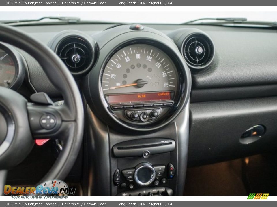 2015 Mini Countryman Cooper S Light White / Carbon Black Photo #5