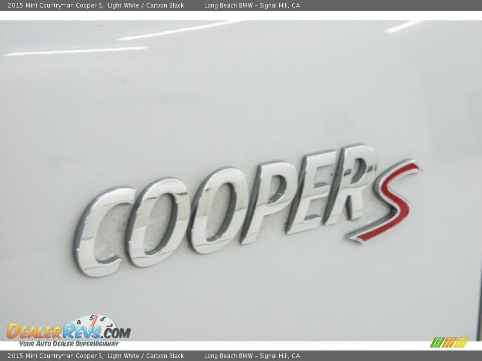 2015 Mini Countryman Cooper S Light White / Carbon Black Photo #6