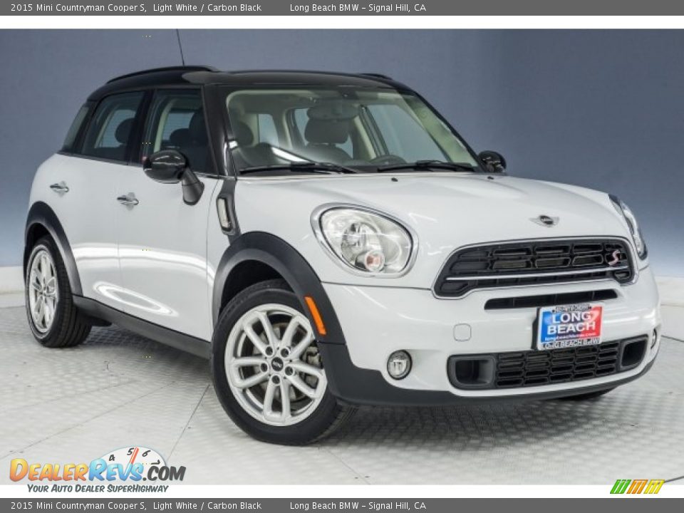 2015 Mini Countryman Cooper S Light White / Carbon Black Photo #12