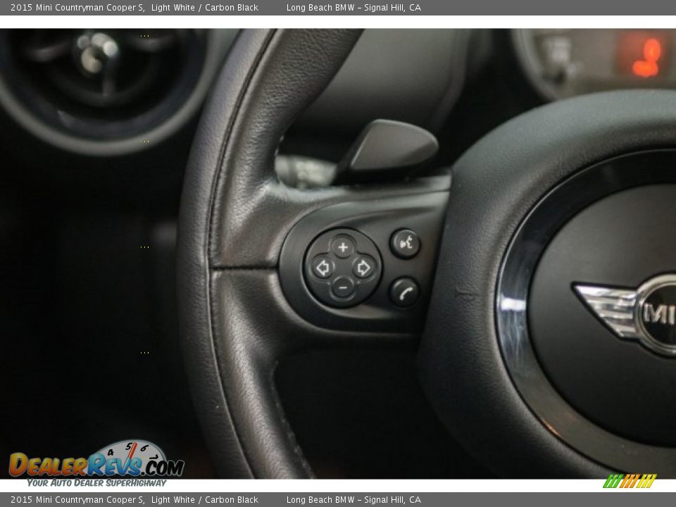 2015 Mini Countryman Cooper S Light White / Carbon Black Photo #13