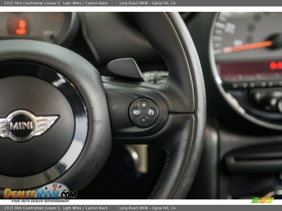 2015 Mini Countryman Cooper S Light White / Carbon Black Photo #14