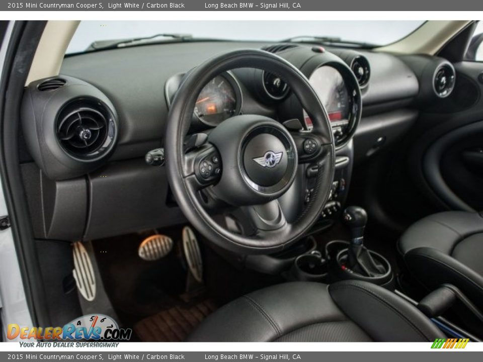 2015 Mini Countryman Cooper S Light White / Carbon Black Photo #15