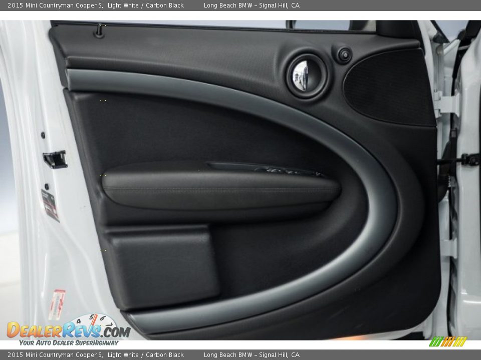 2015 Mini Countryman Cooper S Light White / Carbon Black Photo #19