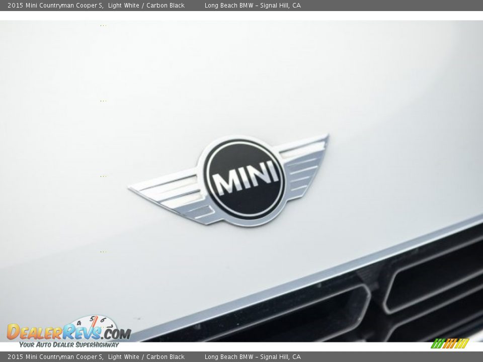 2015 Mini Countryman Cooper S Light White / Carbon Black Photo #26