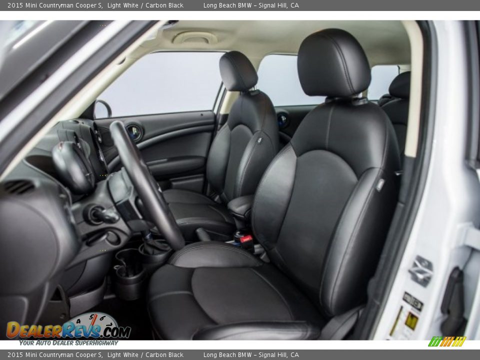2015 Mini Countryman Cooper S Light White / Carbon Black Photo #28
