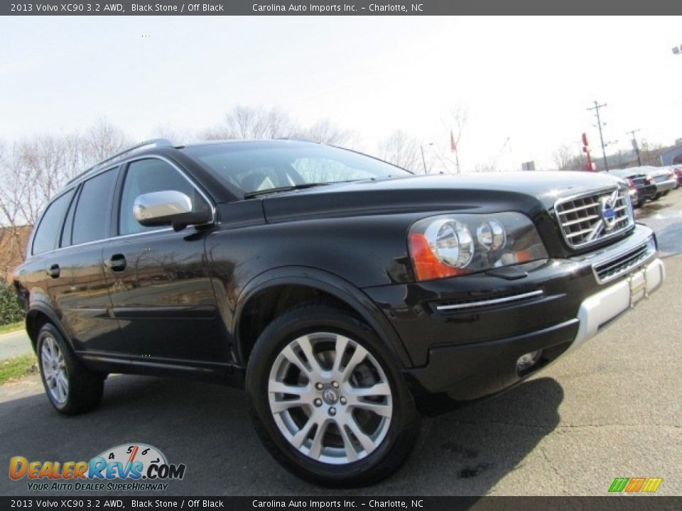 2013 Volvo XC90 3.2 AWD Black Stone / Off Black Photo #2