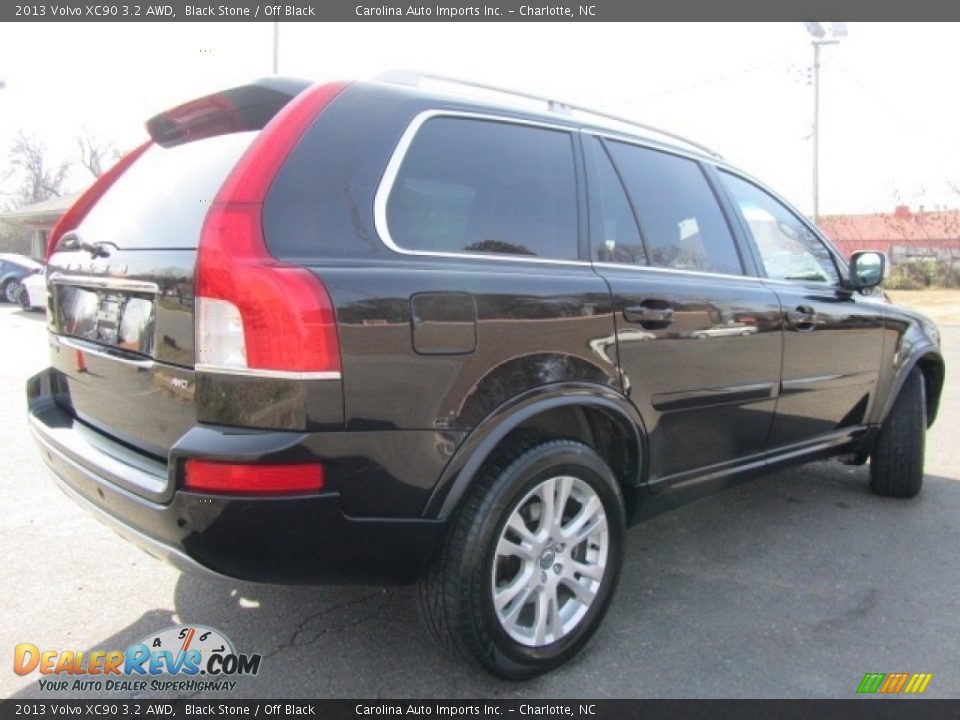 2013 Volvo XC90 3.2 AWD Black Stone / Off Black Photo #10