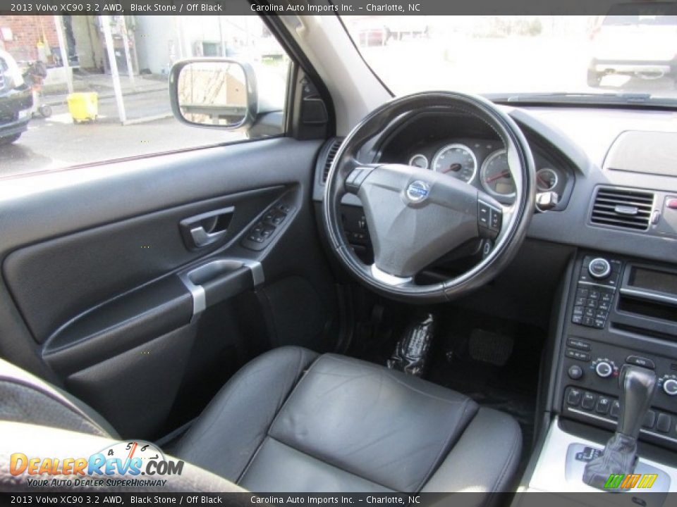 2013 Volvo XC90 3.2 AWD Black Stone / Off Black Photo #12