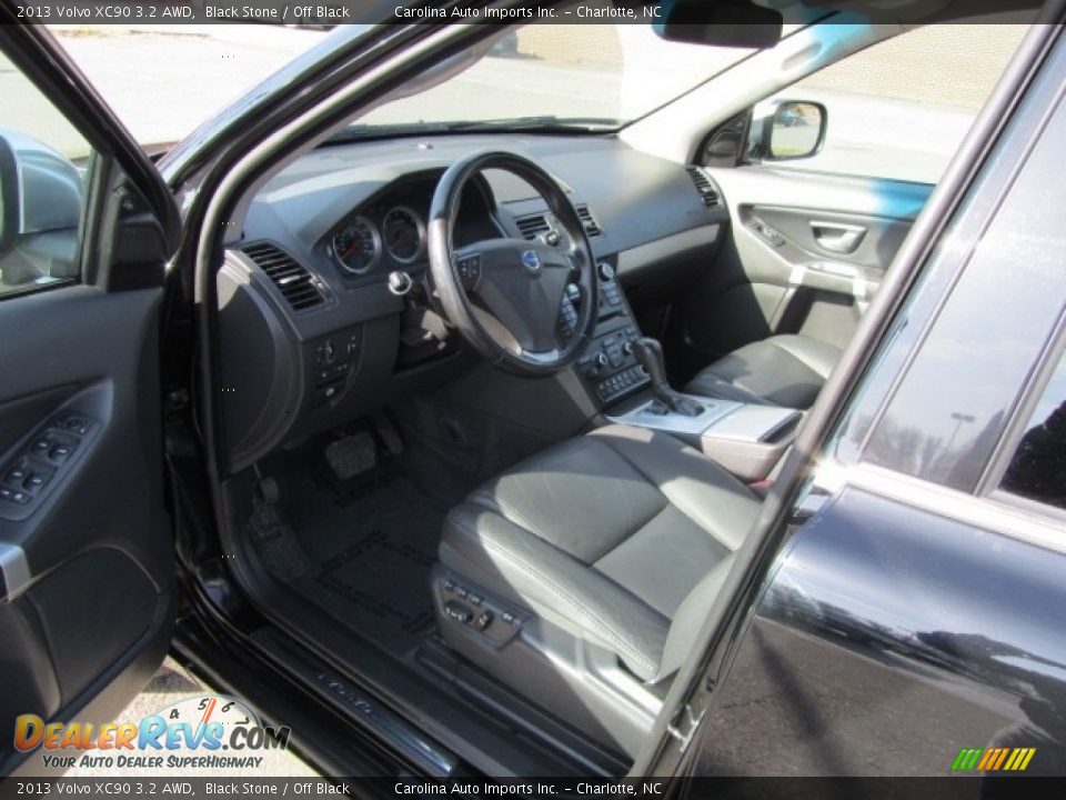 2013 Volvo XC90 3.2 AWD Black Stone / Off Black Photo #16