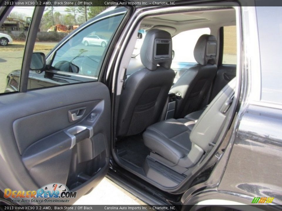 2013 Volvo XC90 3.2 AWD Black Stone / Off Black Photo #19