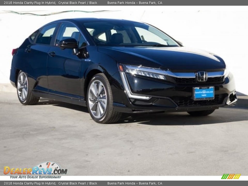 2018 Honda Clarity Plug In Hybrid Crystal Black Pearl / Black Photo #1