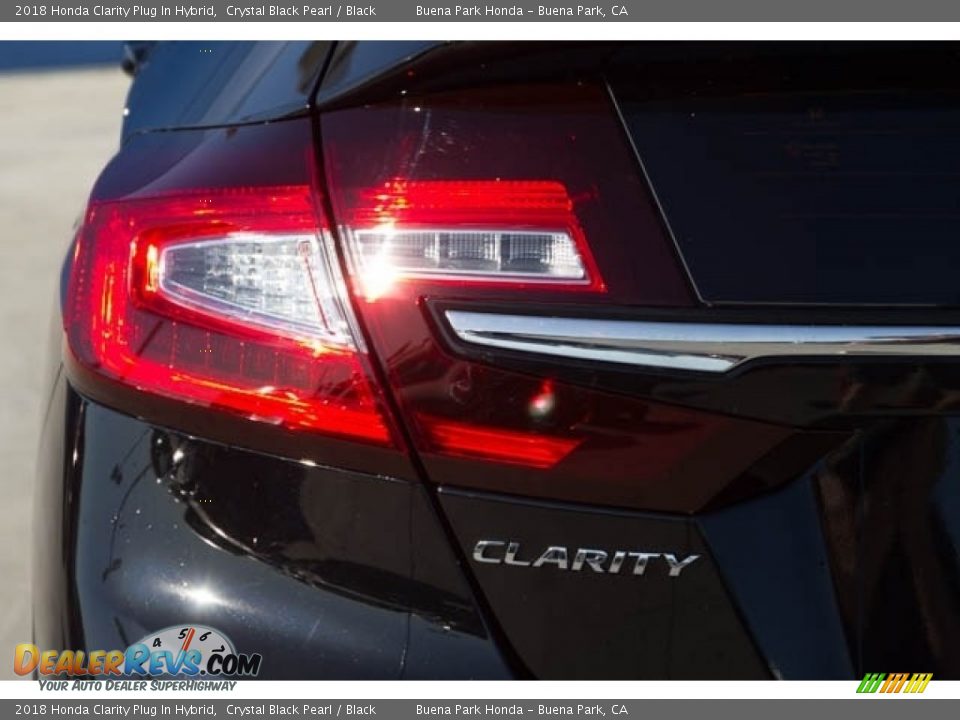 2018 Honda Clarity Plug In Hybrid Crystal Black Pearl / Black Photo #3