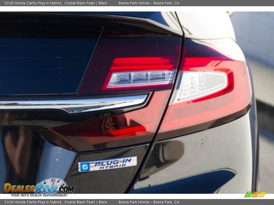 2018 Honda Clarity Plug In Hybrid Crystal Black Pearl / Black Photo #4