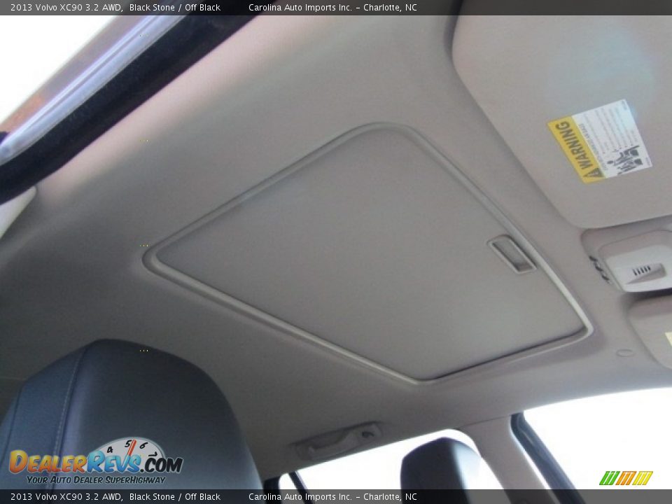 2013 Volvo XC90 3.2 AWD Black Stone / Off Black Photo #24