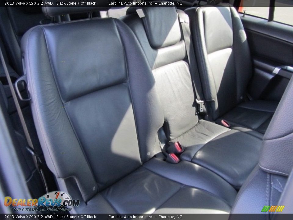 2013 Volvo XC90 3.2 AWD Black Stone / Off Black Photo #25