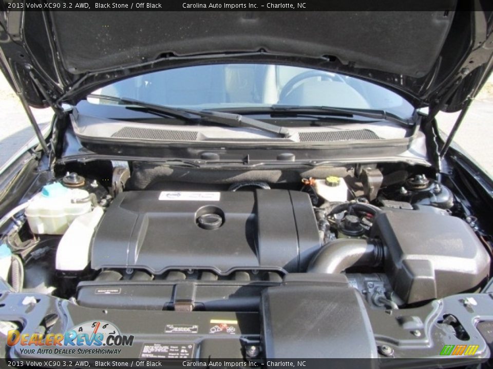 2013 Volvo XC90 3.2 AWD Black Stone / Off Black Photo #26