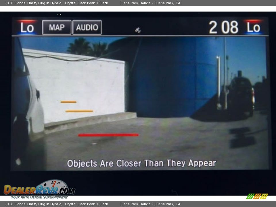 2018 Honda Clarity Plug In Hybrid Crystal Black Pearl / Black Photo #7